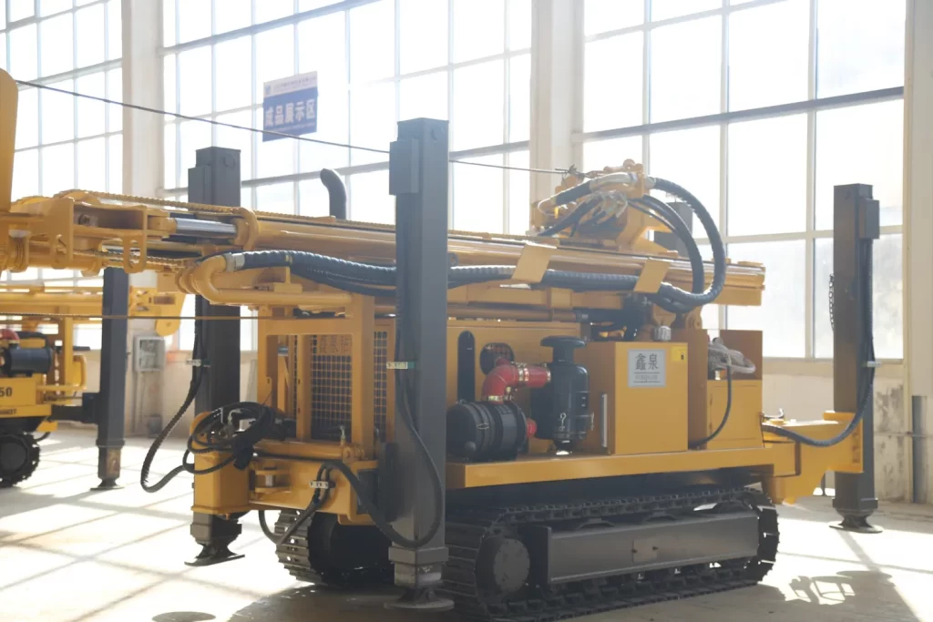 Diamond Rotary Bit Machine Borehole Hydraulic Water Well Drilling Rig on Sale