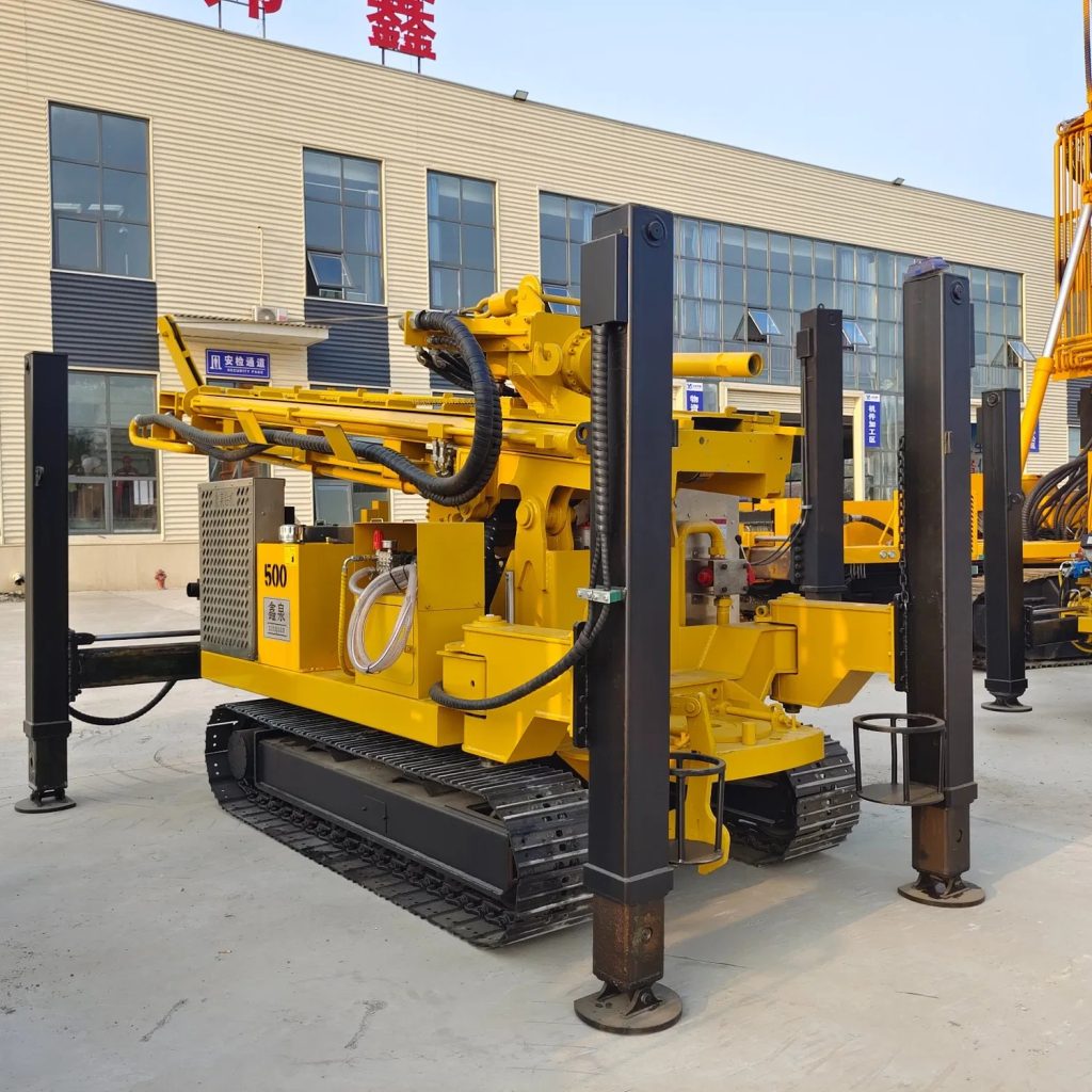 Drill Rig Circulation Borehole Drilling Machine Hydraulic Rotary DTH Water Well Drilling Equipment Depth Borehole Drill Rig
