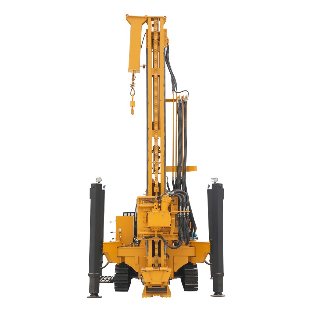 Rock Ground Gasoline Driven Core Drilling Machine Borehole Core Drill Machine Rotary Rock Core Drilling Rig with Mud Pump